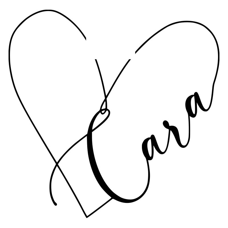 Cara Name Heart Line