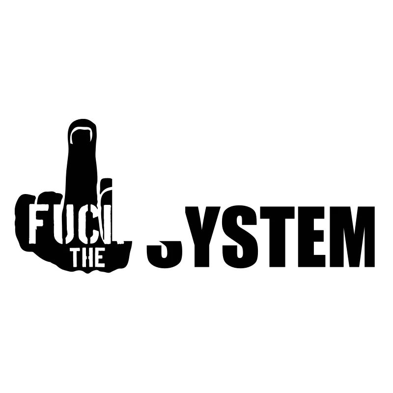 logo hand middle finger cool text rebellious fuck t