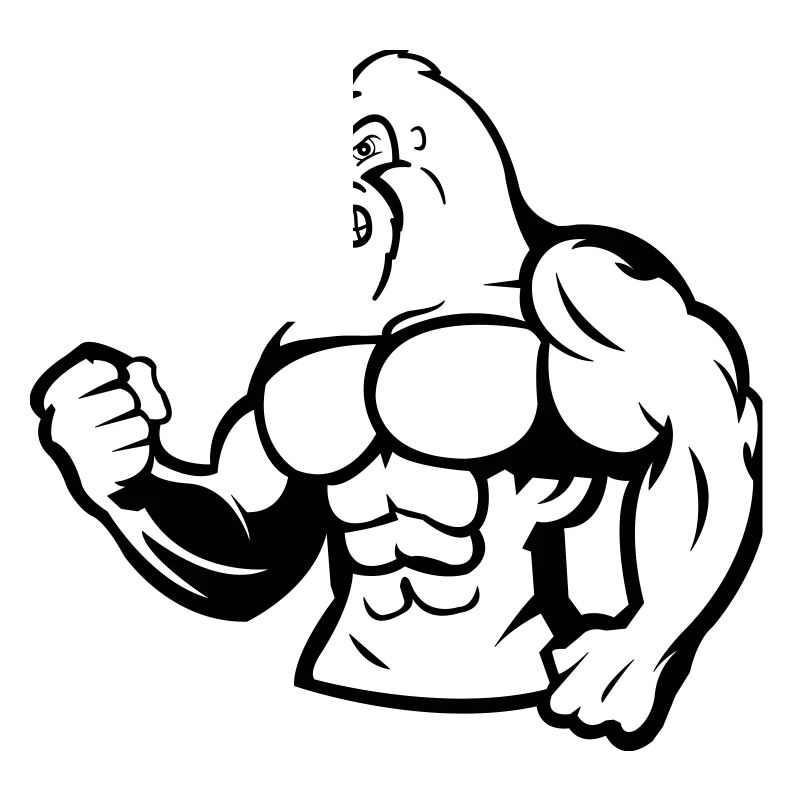 Gorilla Silverback 01