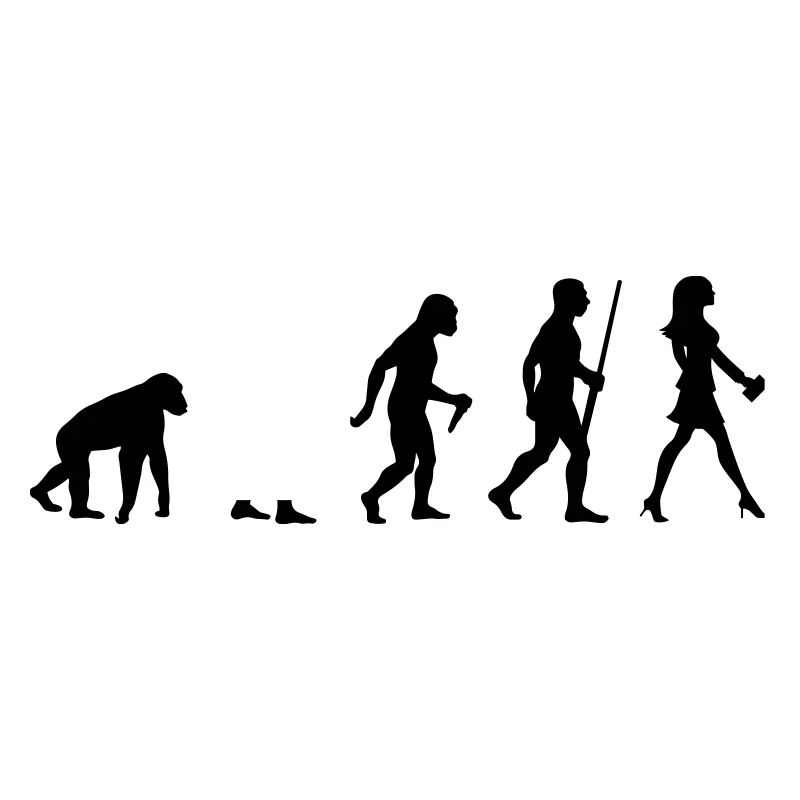 Evolution der Frau
