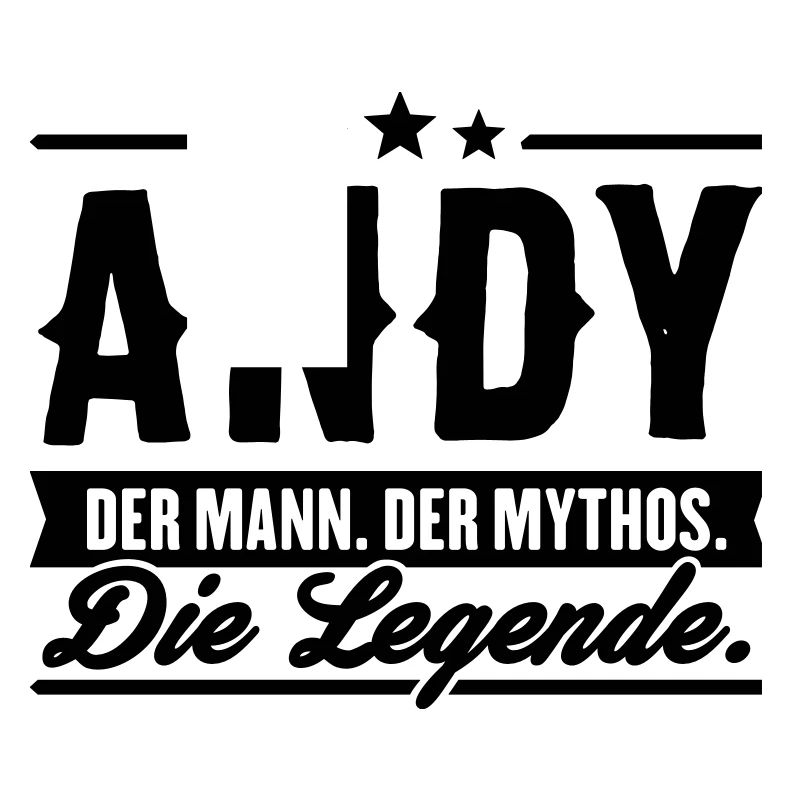Man Myth Legend Andy