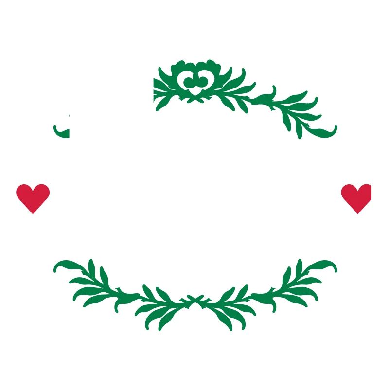 cadre de thym avec des coeurs / cadre de thym