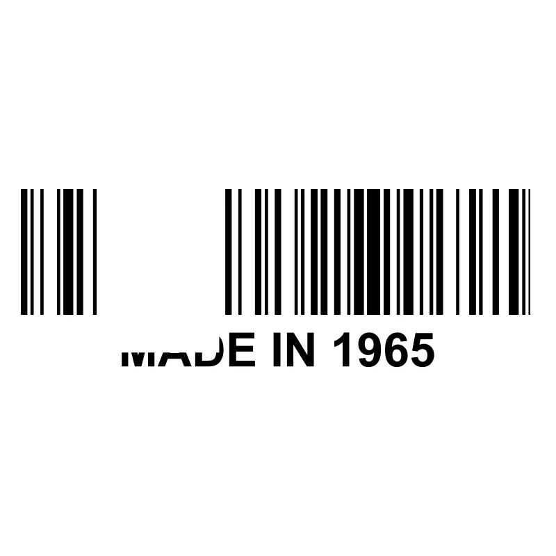 Barcode Made in 1965