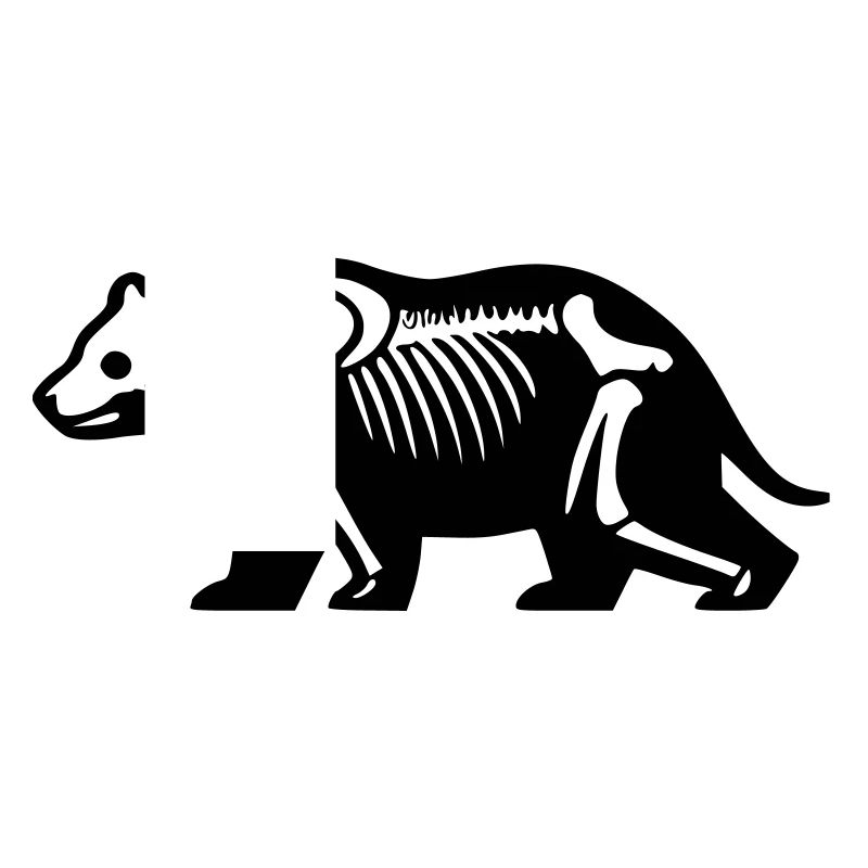 Skeleton Bear