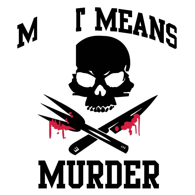 Meat means murder - Fleisch bedeutet Mörder