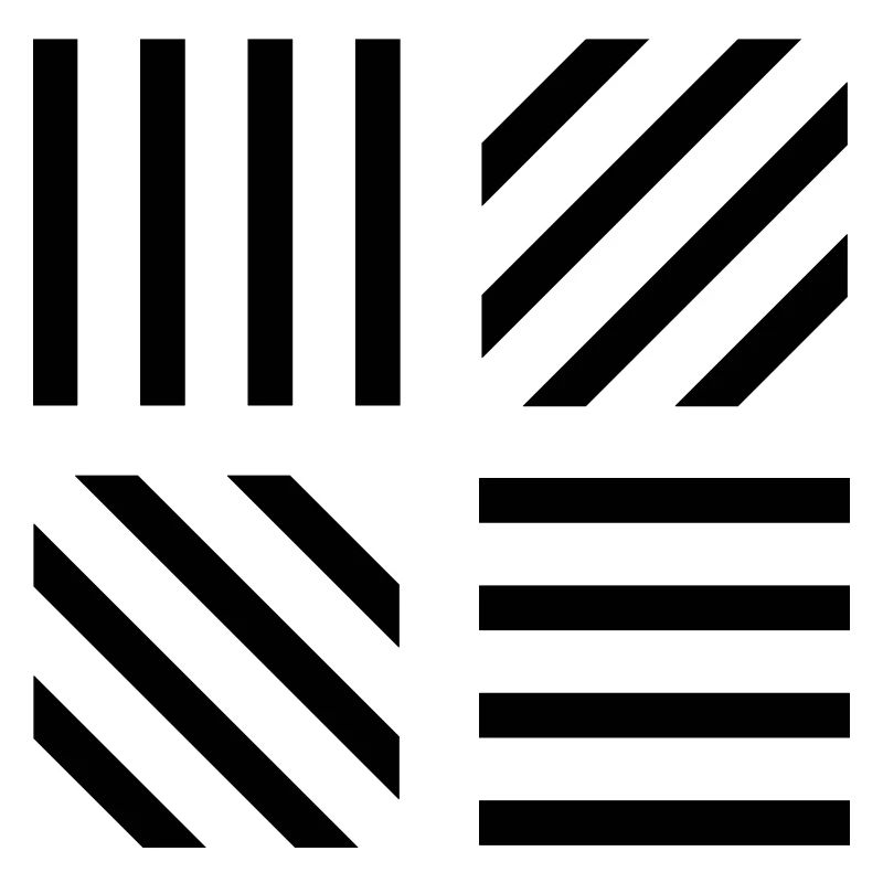 graphic stripe pattern