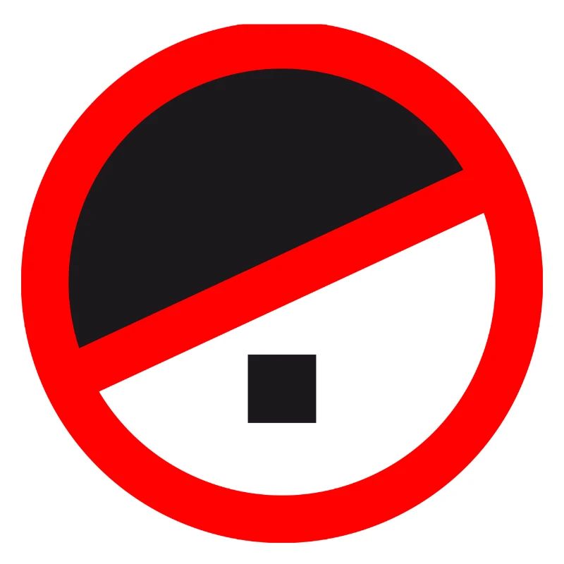 circulaire rond adolf interdit non no racism logo text d