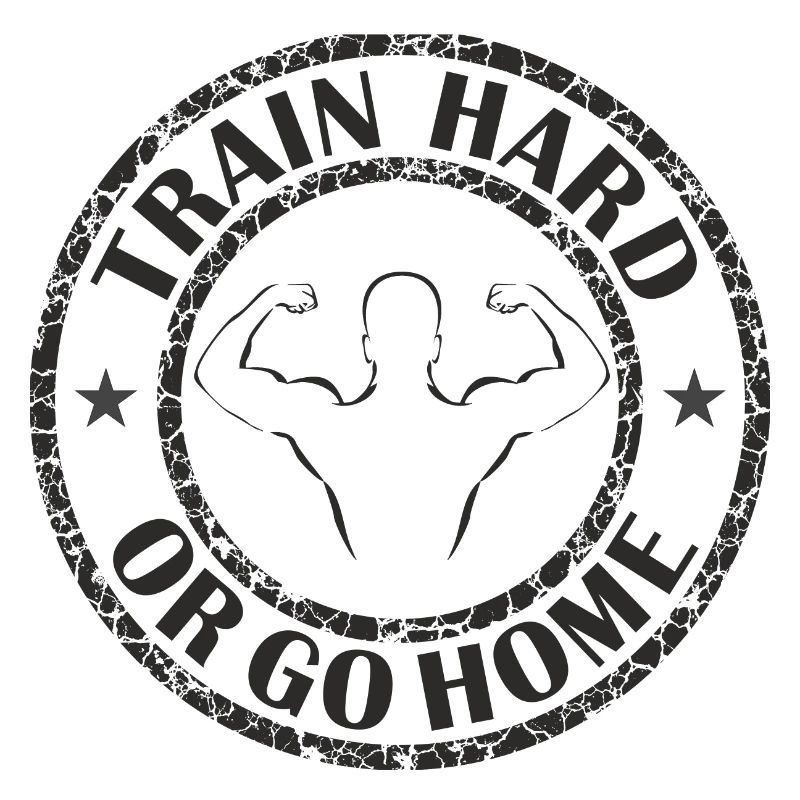Trainiere hart oder geh nach Hause