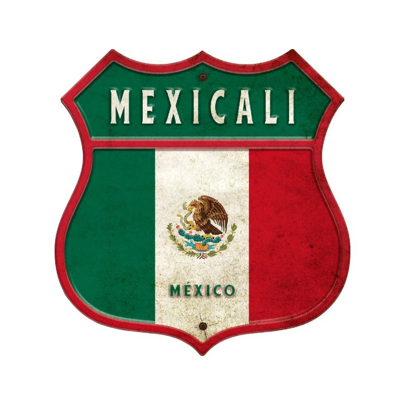 Mexicali Mexico crest design