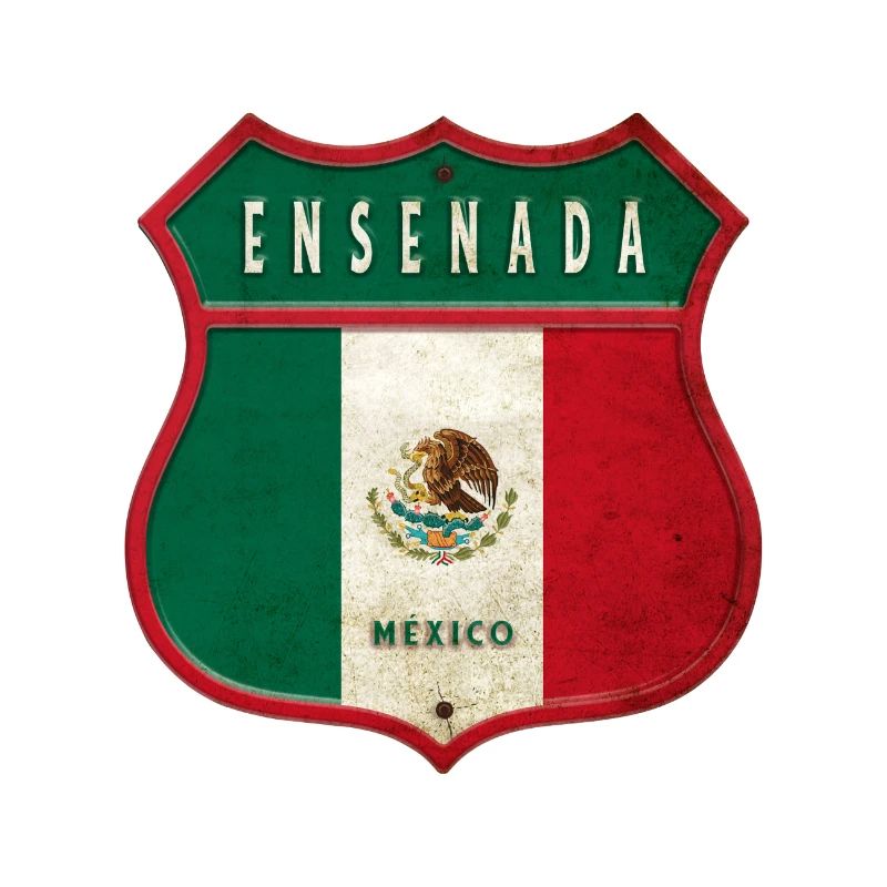 Ensenada Mexico crest design