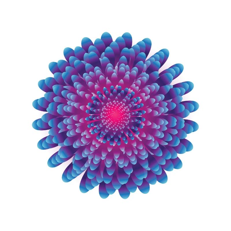 Fleur vectorielle