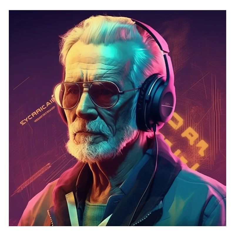 Neon Cadence Elder DJ