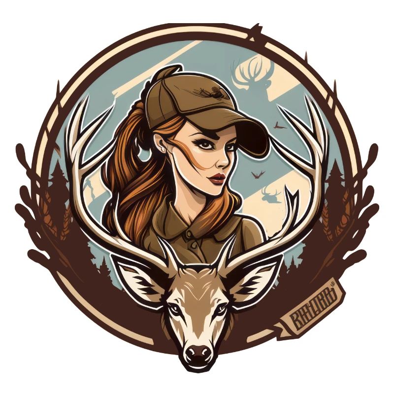 Hirsch Jägerin