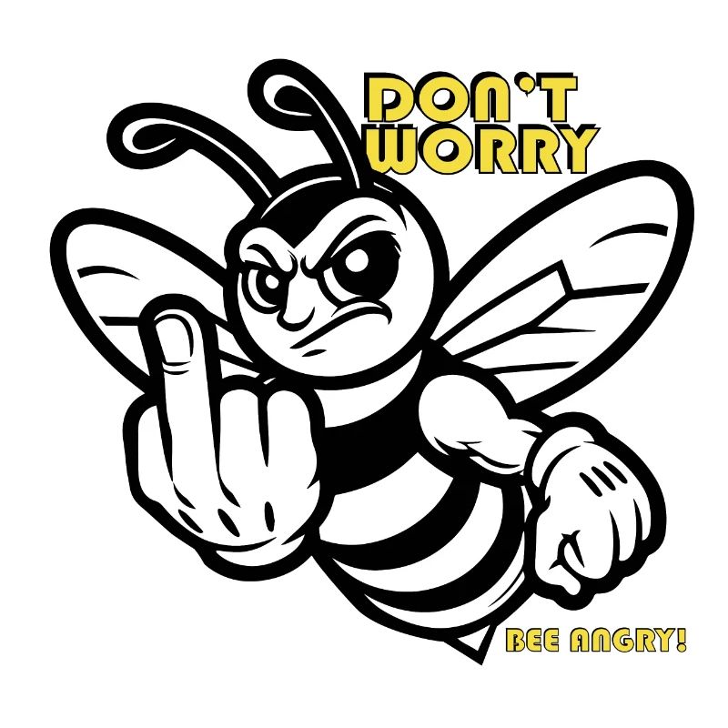 Don’t Worry - Abeille en colère Biene