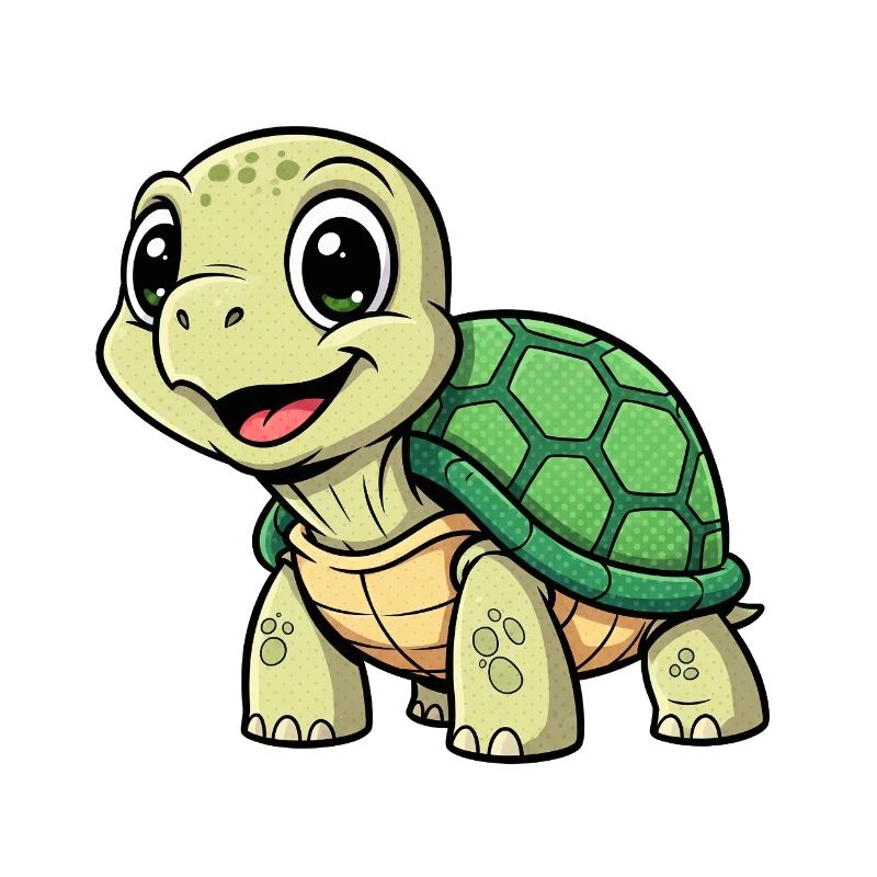 Cute turtle animation