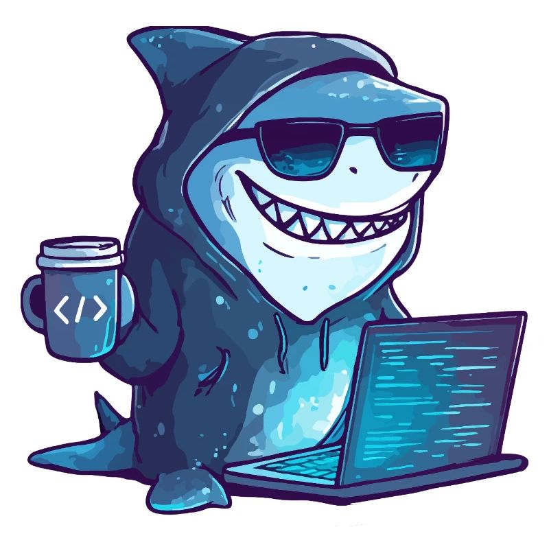 Conception de Cyber Shark Hacker