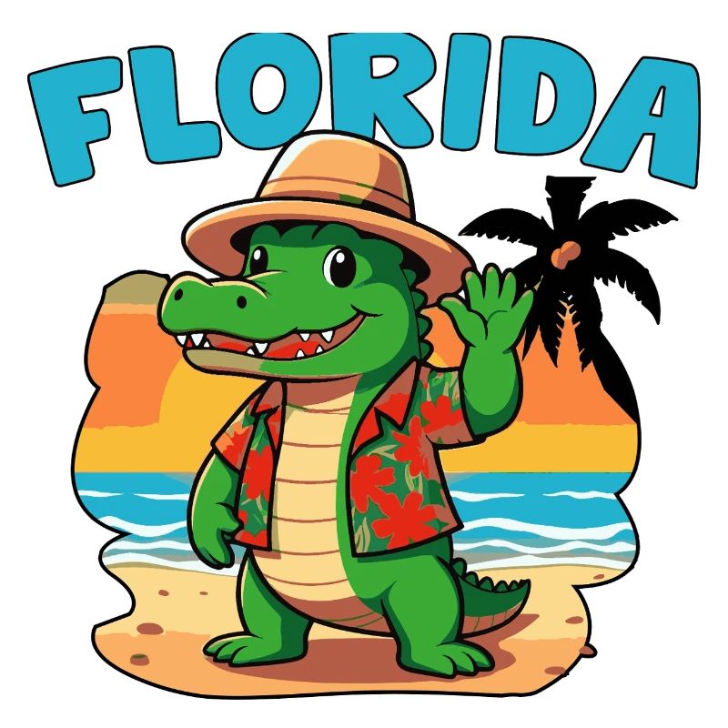 Crocodile Florida Vacation