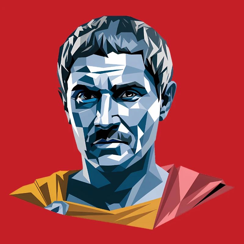 Caesar - Logo de l’histoire cool