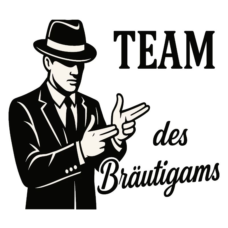 Groom's Team Logo Tee