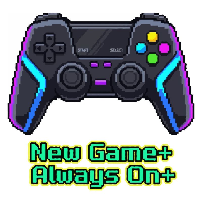 Neon Pixel Controller New Game Plus