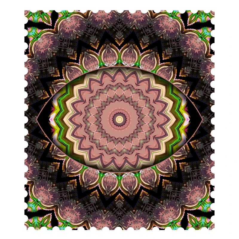 Cascade de Fleurs de Mandala