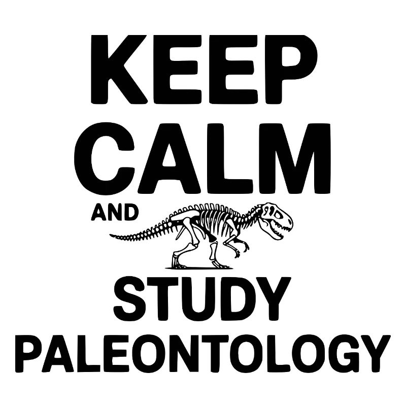 Keep Calm and Study Paleontology