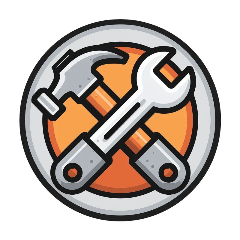 Tools in hand, handyman always ready, handyman