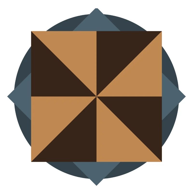 GÉOMÉTRIE DU NOYAU PYRAMIDAL | Œuvres d’art Basic Shapes