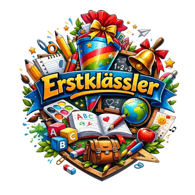 First Grade Learning World Logo