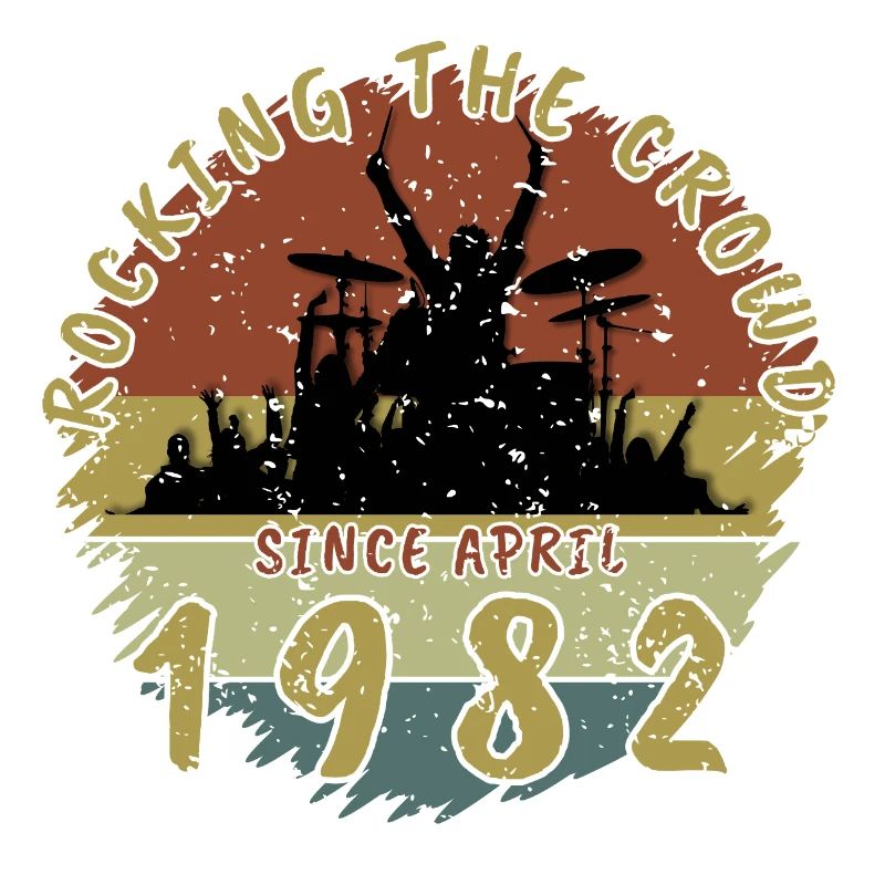 44. Geburtstag Rocking the crowd DRM 04/1982