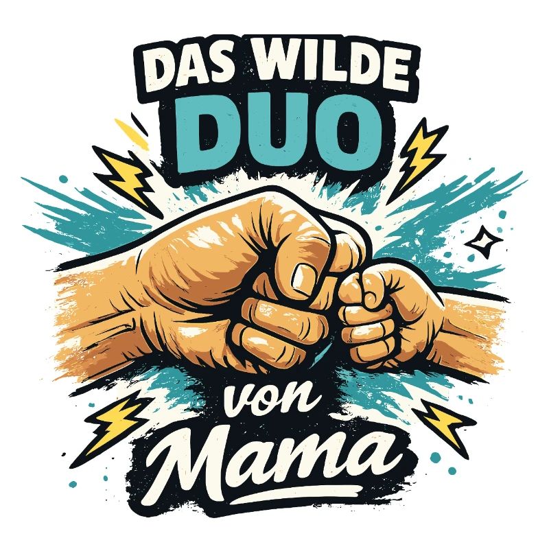 Das wilde Duo von Mama Mutter Kind Power Papa