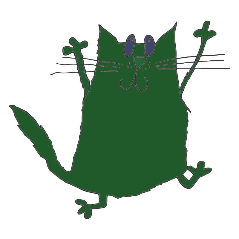 Chat Vert