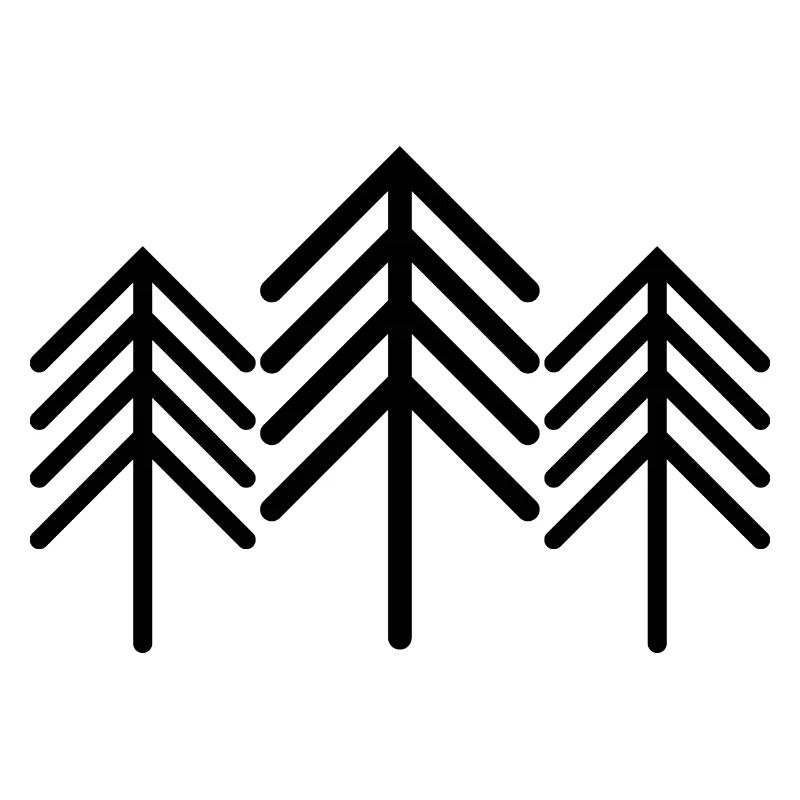 Tree Trees Icon Logo icon Forest Illustration