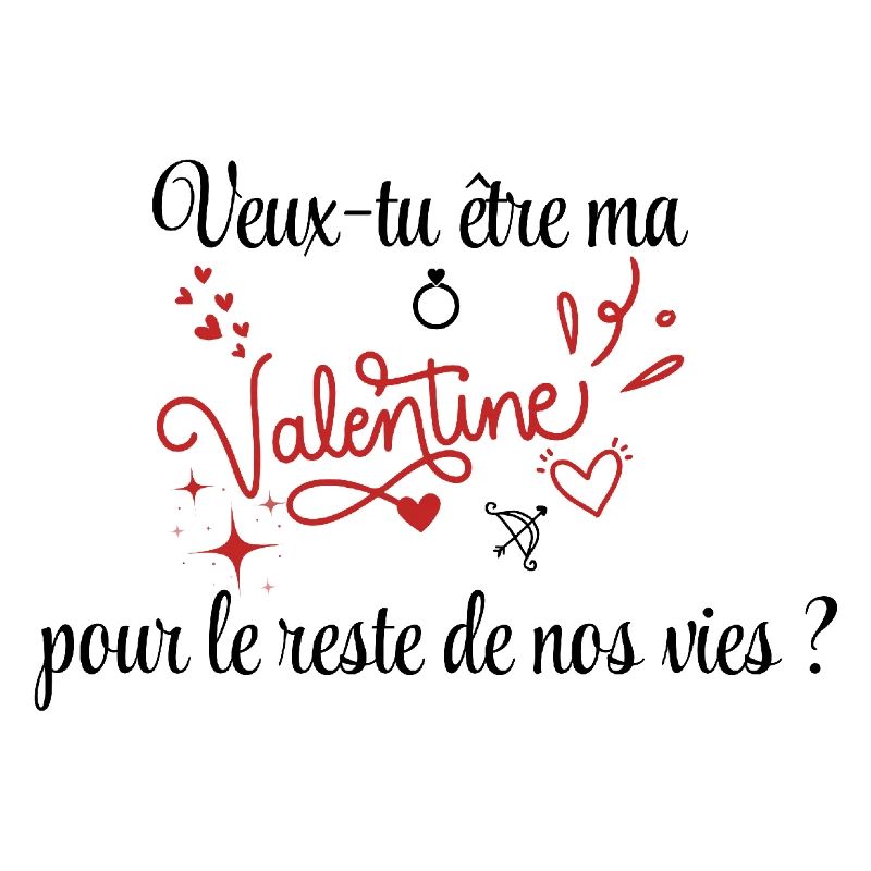 Demande en mariage, Saint-Valentin, Romantique