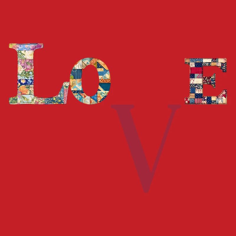 J’adore la typographie patchwork