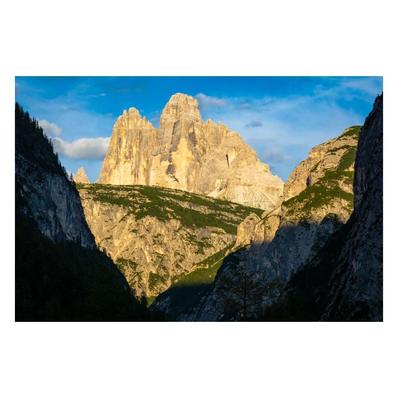 Three Peaks in the evening light