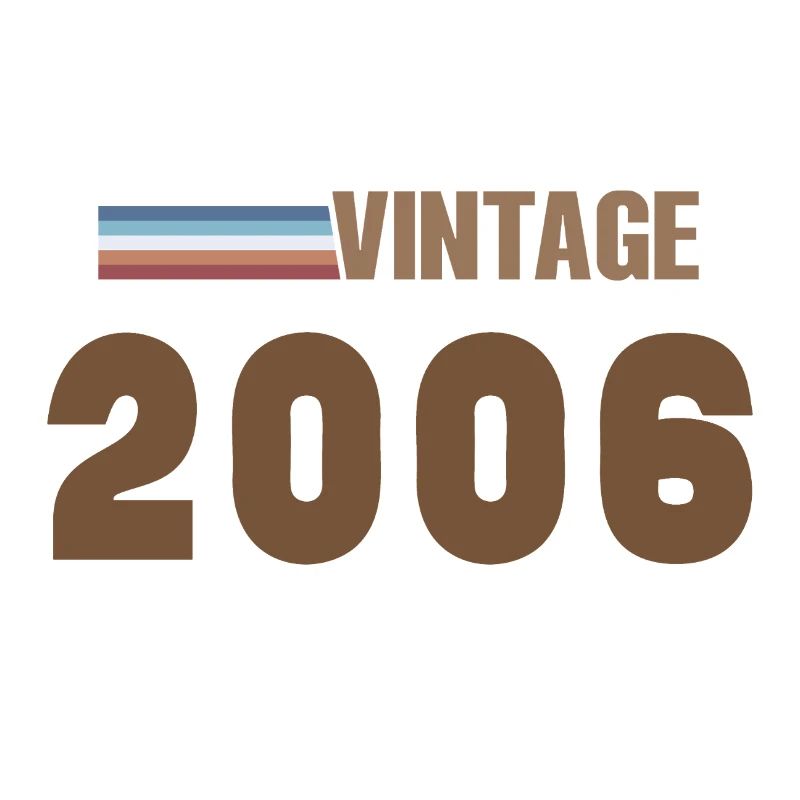 20 Years 2006 Handwritten Script T-Shirt