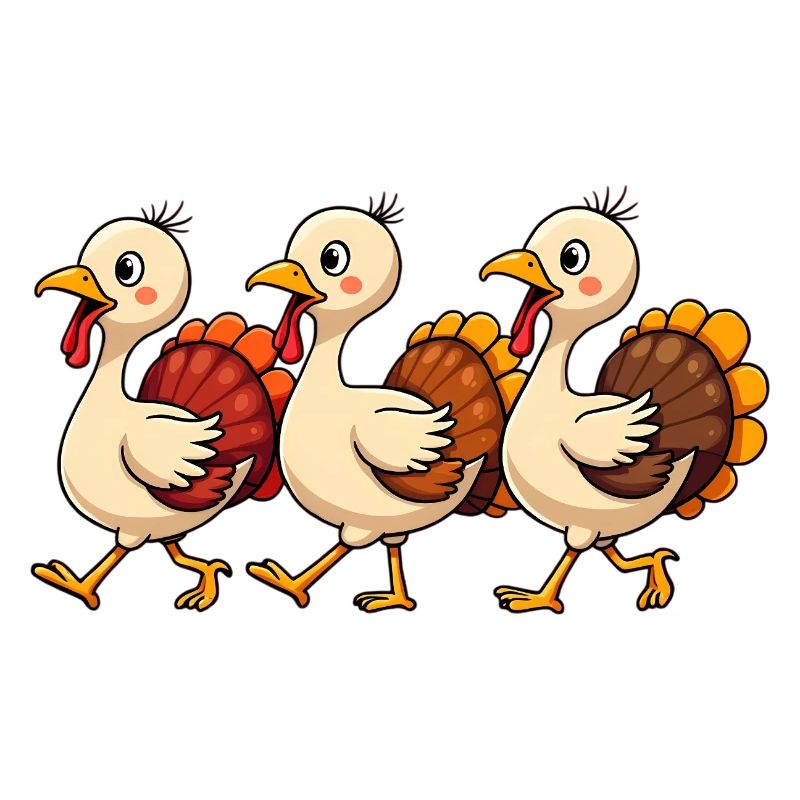 Bébé dinde de Thanksgiving