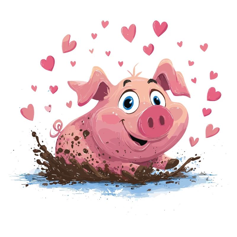 Le Cochon dans le Cœur de Boue