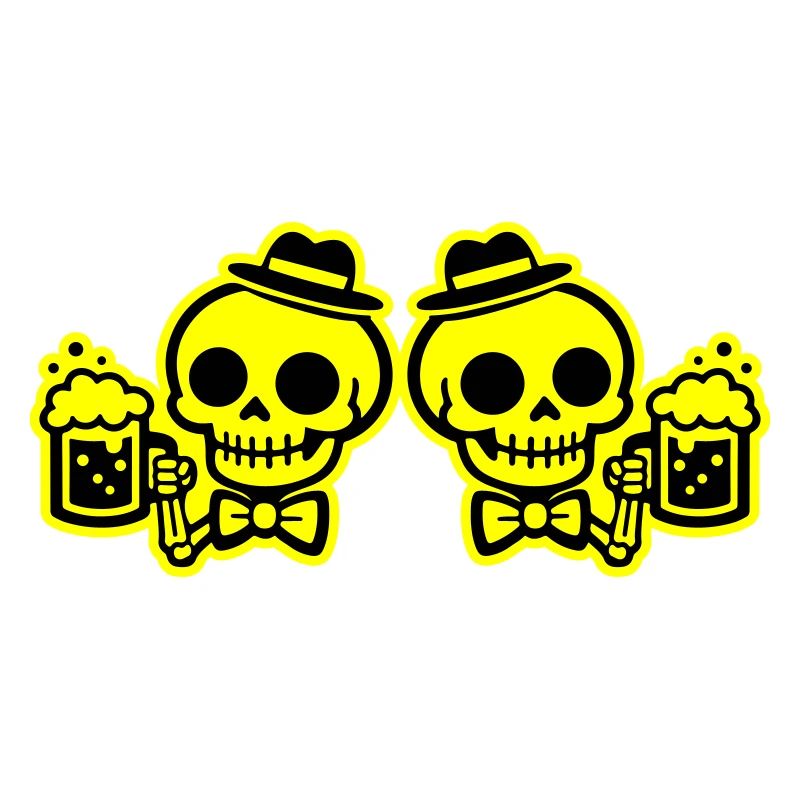 Skeleton Beer Team Bachelors
