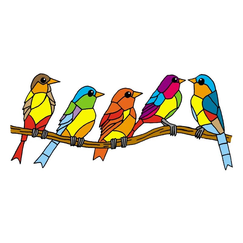 oiseaux et couleurs
