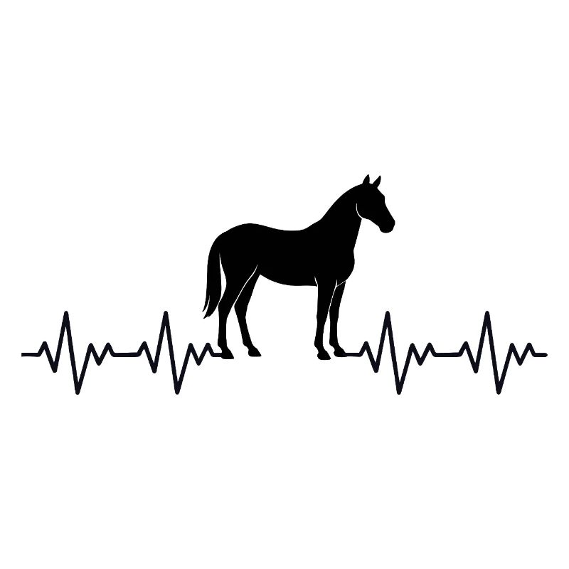 Cavalier équité, ECG Battement de cœur