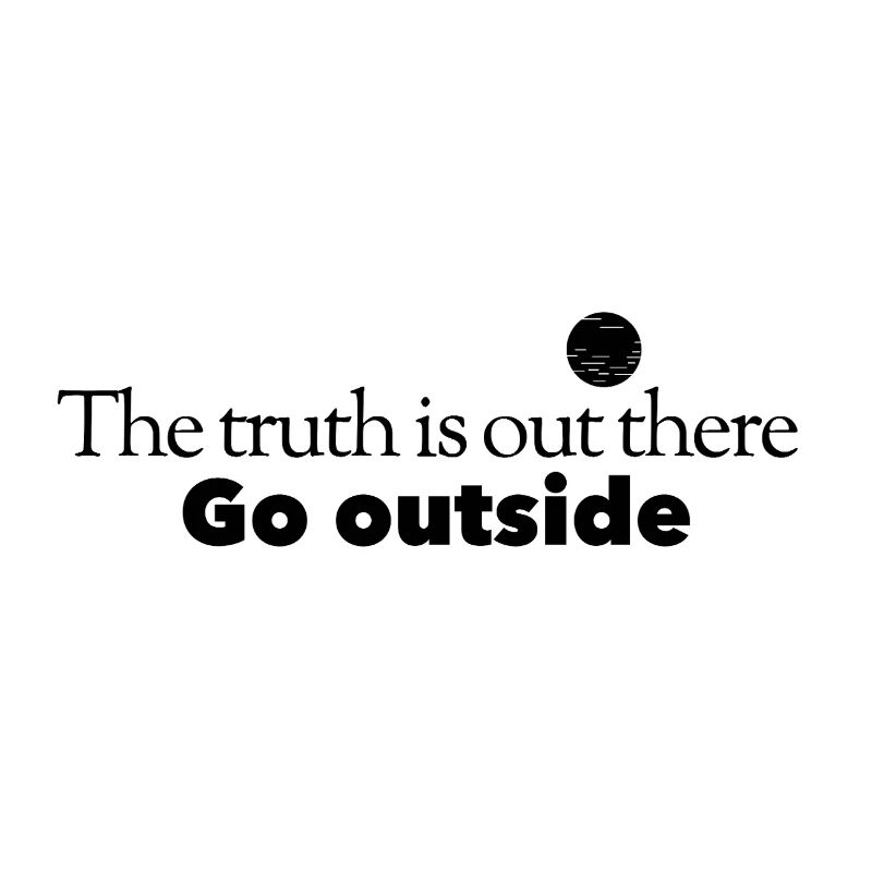 Go outside