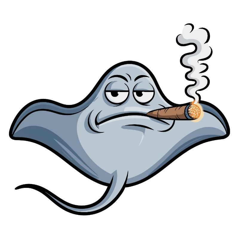 Ene Rochen Raucher Spruch Zigarette Kippe Rauchen