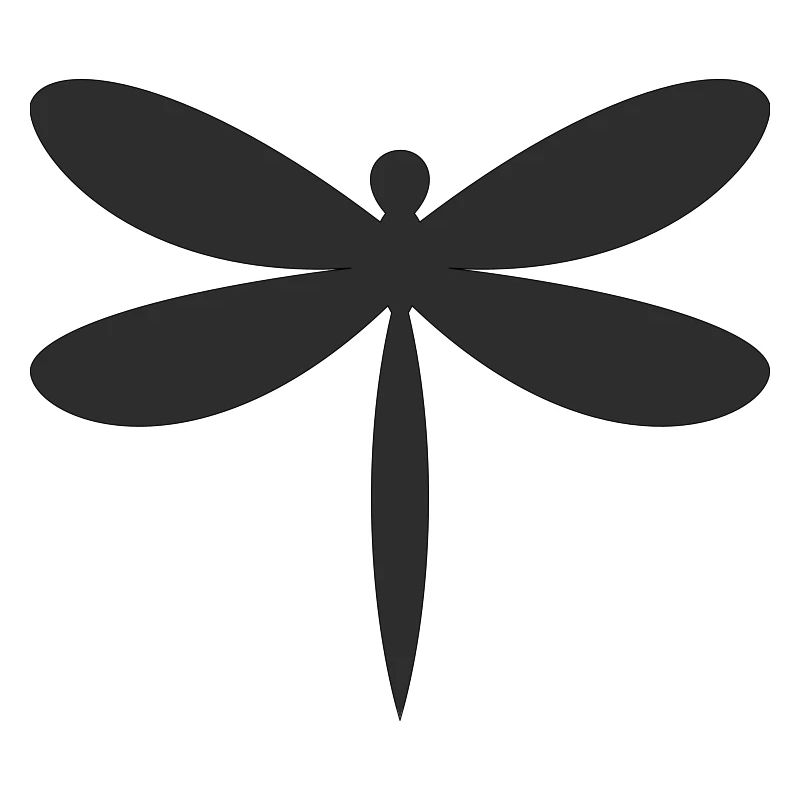 Silhouette de la Libellule