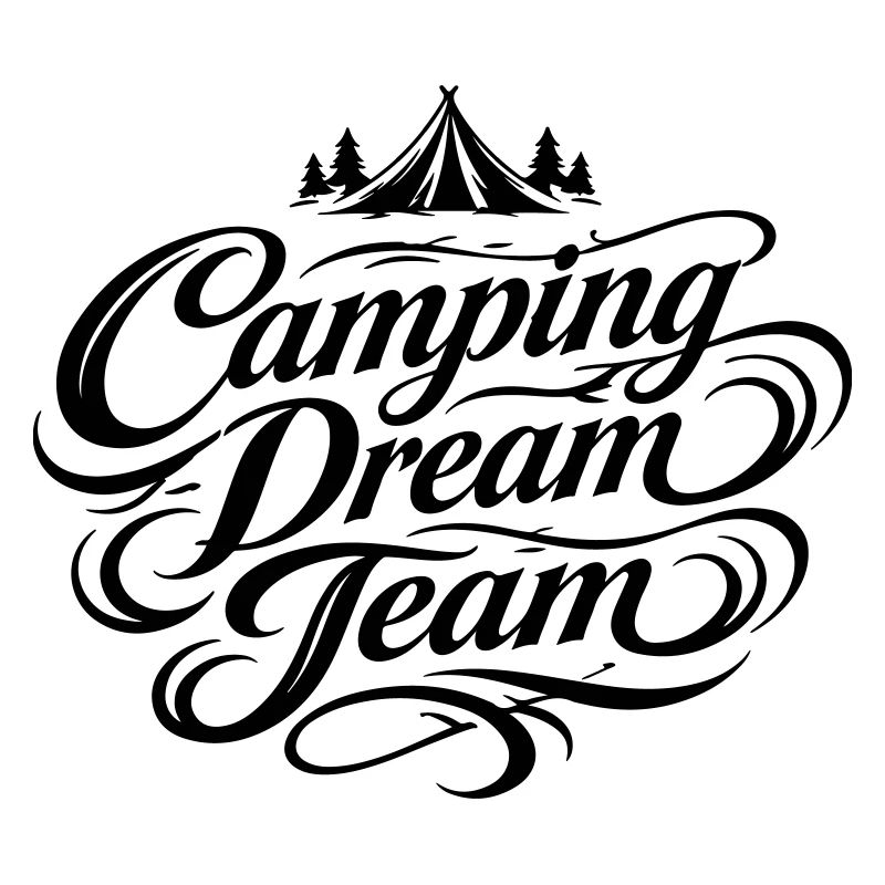 Équipe de rêve du camping