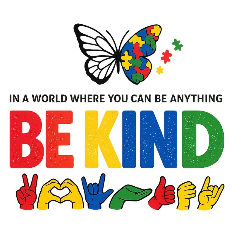 Be Kind Sign Language Inclusive