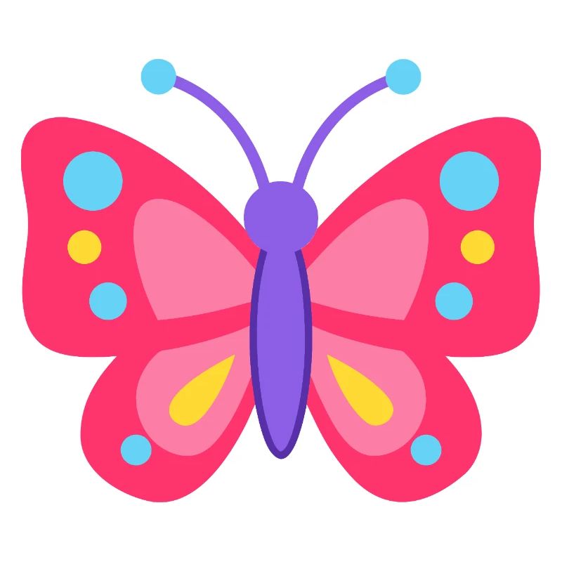 Rêve de papillon coloré