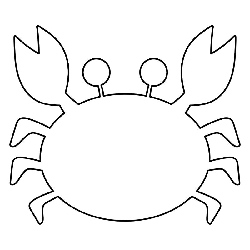 Krabbenumriss