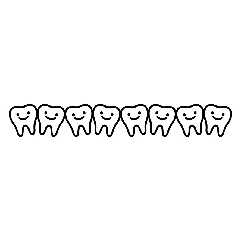 Dents sourient Dent